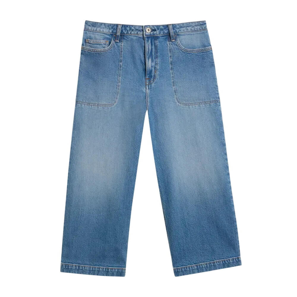 White Stuff Tia Cropped Wide Leg Jean